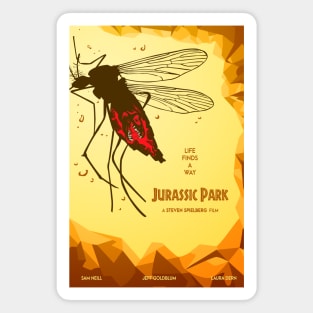 Jurassic park minimalist poster Magnet